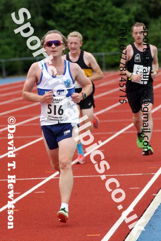 North Eastern 10000 metres, 2021 North Eastern Champs., Shildon. Photo: David T. Hewitson/Sports for All Pics